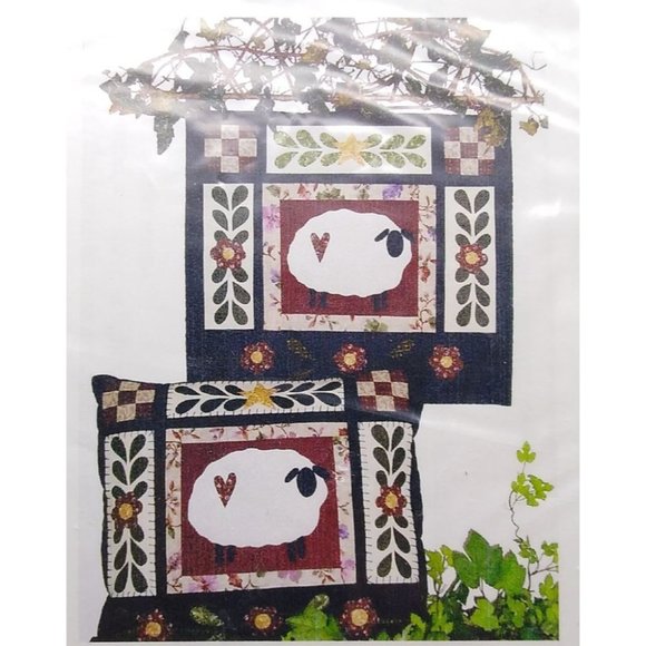 UNUSED Sheeps in the Meadow Sewing Patterns Kit, 2005 Prairie Grove Peddler - Picture 1 of 3